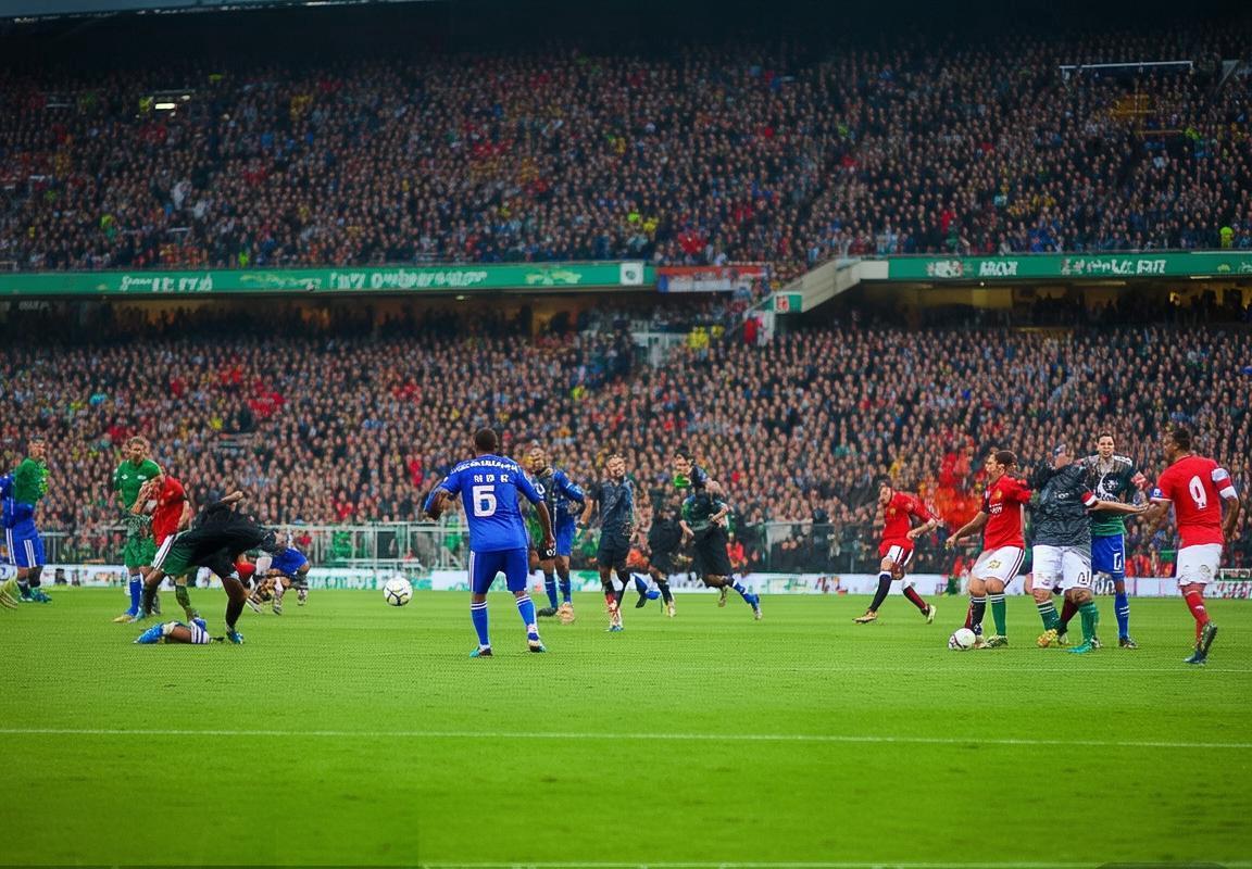 2016-2017英超曼联切尔西对决：控球与反击的巅峰对决